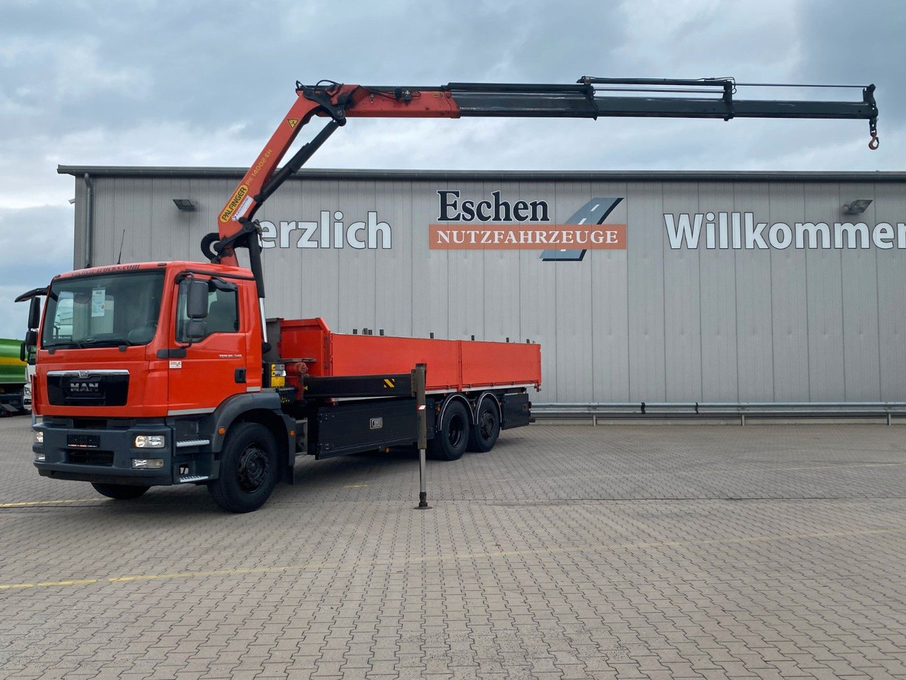 Camion plateau, Camion grue MAN TGM 26.340 6x2-4 LL | PK14002*Funk*Klima*1.Hand: photos 1