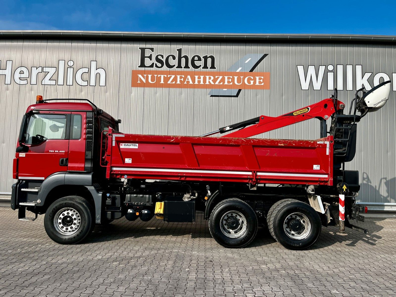 MAN TGS 26.460 6x4BB|Palfinger M12L83 Kran*Bordmatik - Camion benne, Camion grue: photos 3 MAN TGS 26.460 6x4BB|Palfinger M12L83 Kran*Bordmatik - Camion benne, Camion grue: photos 3