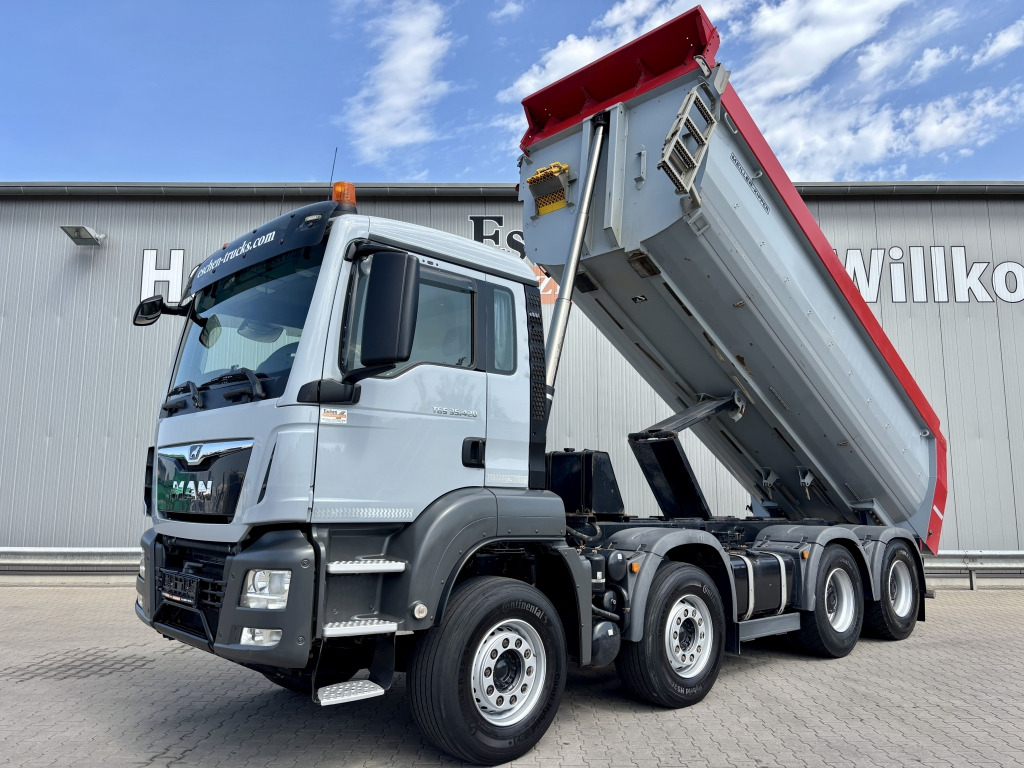 MAN TGS 35.420 8x4 BL - Camion benne: photos 1 MAN TGS 35.420 8x4 BL - Camion benne: photos 1