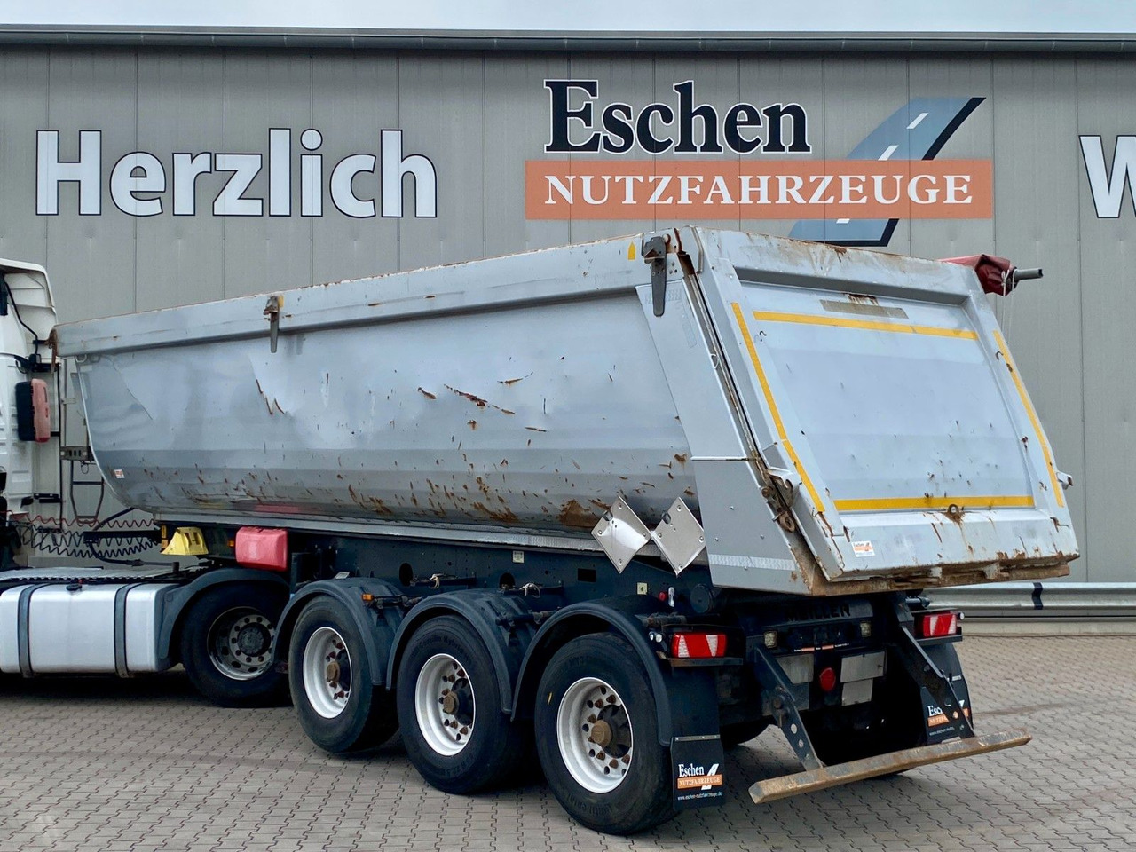 Meiller MHPS 12/27 KISA 3 | Stahl 28m³*Smart-Board*Lift - Semi-remorque benne: photos 3 Meiller MHPS 12/27 KISA 3 | Stahl 28m³*Smart-Board*Lift - Semi-remorque benne: photos 3