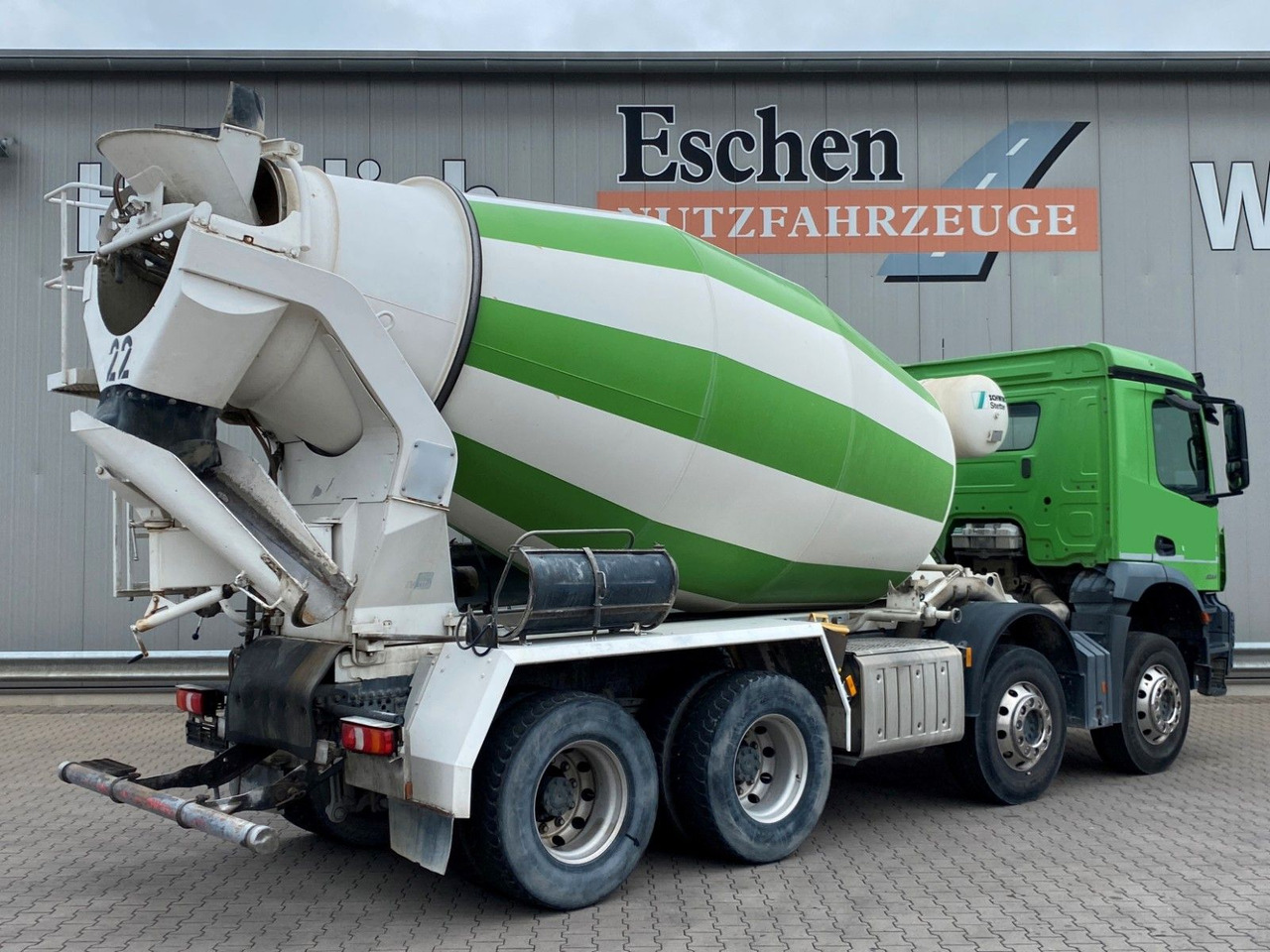 Mercedes-Benz 3236 Arocs | 9m³ Stetter*Klima*Navi*Blatt*1.Hand - Camion malaxeur: photos 3 Mercedes-Benz 3236 Arocs | 9m³ Stetter*Klima*Navi*Blatt*1.Hand - Camion malaxeur: photos 3