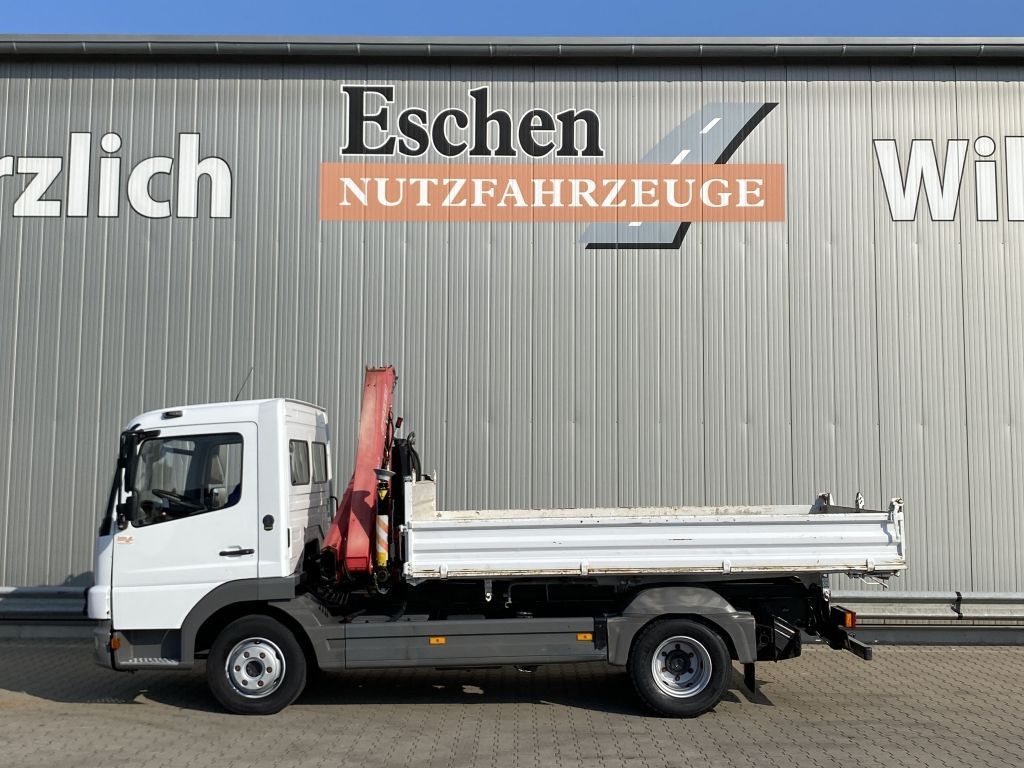 Mercedes-Benz 818 Atego | Fassi F65*MEILLER*PKW-AHK*1.Hand - Utilitaire benne: photos 3 Mercedes-Benz 818 Atego | Fassi F65*MEILLER*PKW-AHK*1.Hand - Utilitaire benne: photos 3