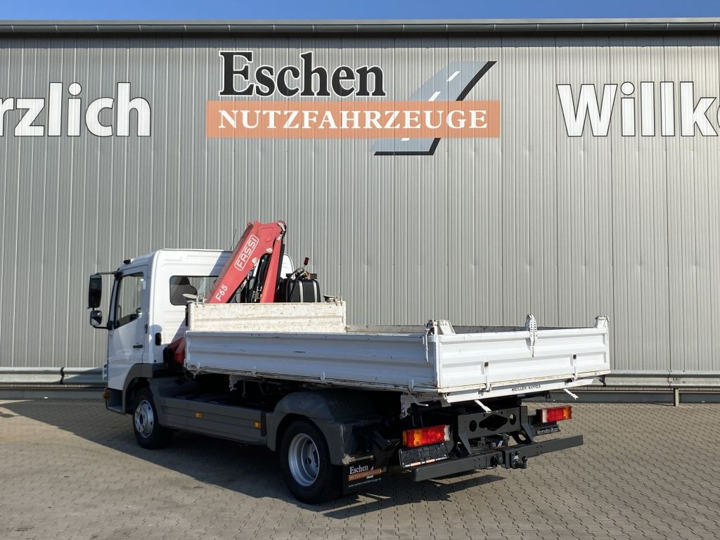 Mercedes-Benz 818 Atego | Fassi F65*MEILLER*PKW-AHK*1.Hand - Utilitaire benne: photos 4 Mercedes-Benz 818 Atego | Fassi F65*MEILLER*PKW-AHK*1.Hand - Utilitaire benne: photos 4