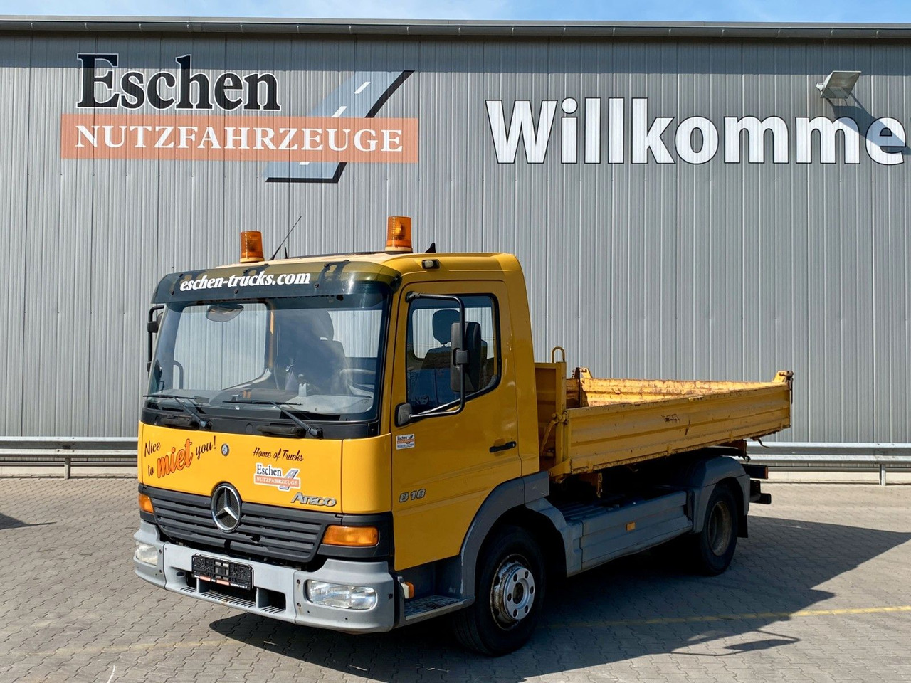 Mercedes-Benz 818 Atego | MEILLER*6-Gang manuell*AHK*Klima*ABS - Utilitaire benne: photos 2 Mercedes-Benz 818 Atego | MEILLER*6-Gang manuell*AHK*Klima*ABS - Utilitaire benne: photos 2