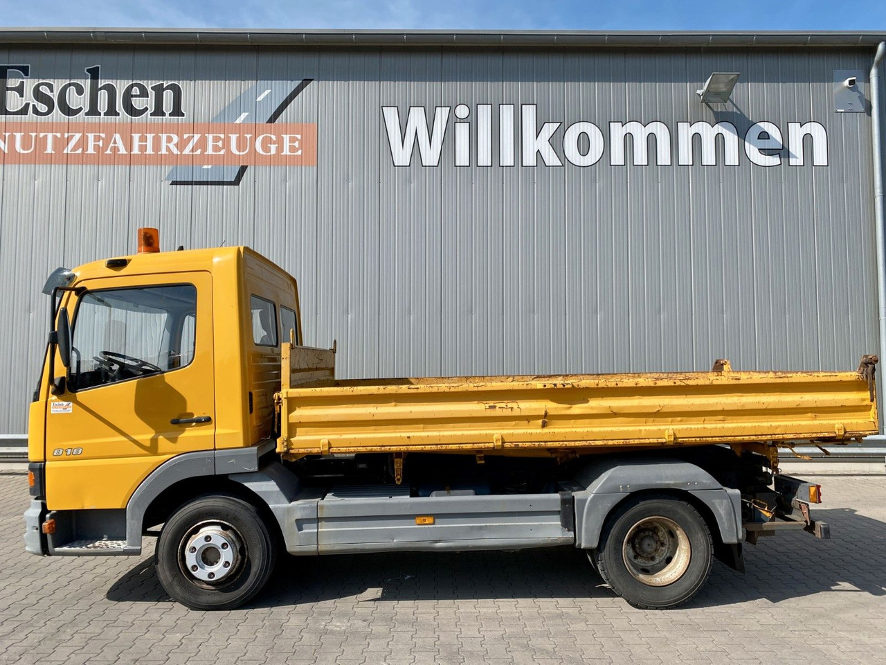 Mercedes-Benz 818 Atego | MEILLER*6-Gang manuell*AHK*Klima*ABS - Camion benne: photos 3 Mercedes-Benz 818 Atego | MEILLER*6-Gang manuell*AHK*Klima*ABS - Camion benne: photos 3