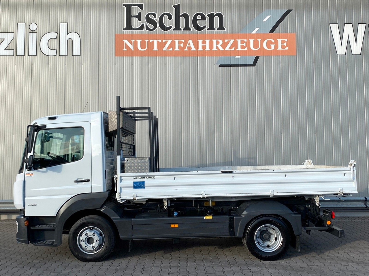 Mercedes-Benz Atego NEW 816 K MEILLER-3-S-Kipper*Klima*3 Sitze - Camion benne: photos 3 Mercedes-Benz Atego NEW 816 K MEILLER-3-S-Kipper*Klima*3 Sitze - Camion benne: photos 3