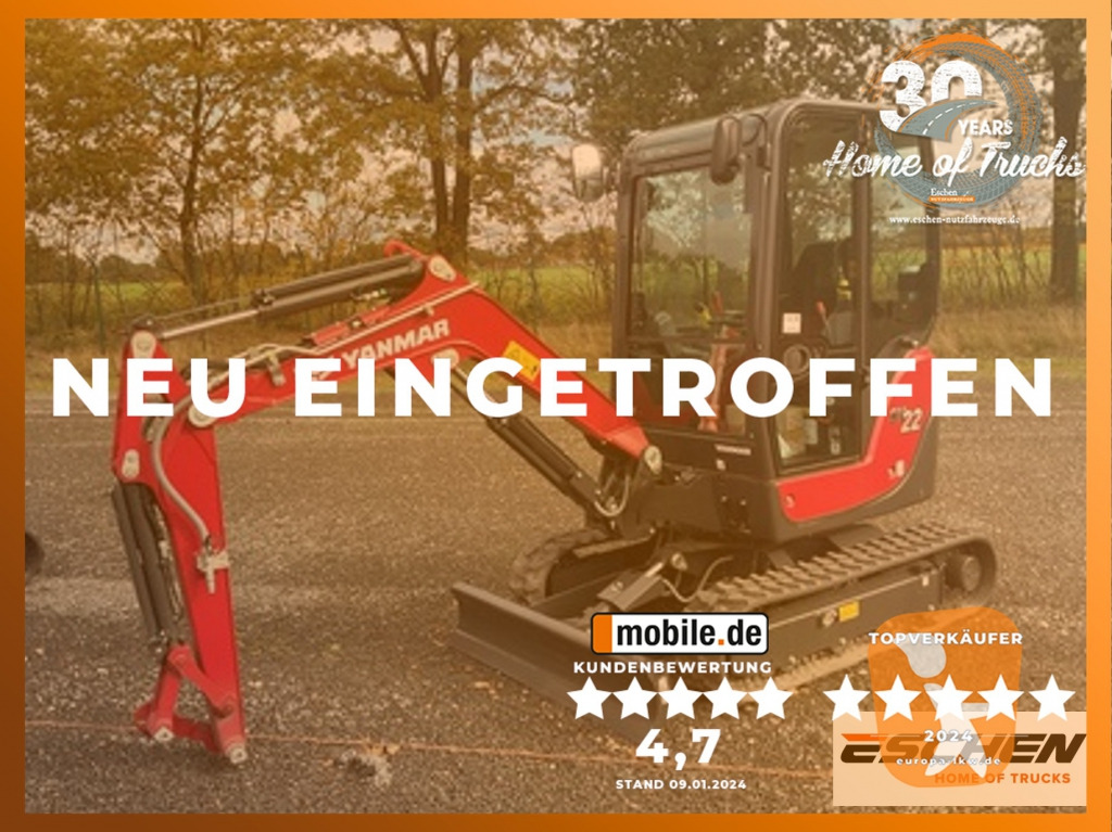 Yanmar SV22 CLASSIC R Mini (Unbenutzt) - Mini pelle: photos 1 Yanmar SV22 CLASSIC R Mini (Unbenutzt) - Mini pelle: photos 1