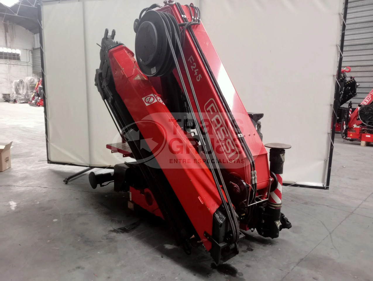 Grúa hidráulica Fassi F245A.2.26 E DYNAMIC - Grue auxiliaire: photos 2 Grúa hidráulica Fassi F245A.2.26 E DYNAMIC - Grue auxiliaire: photos 2