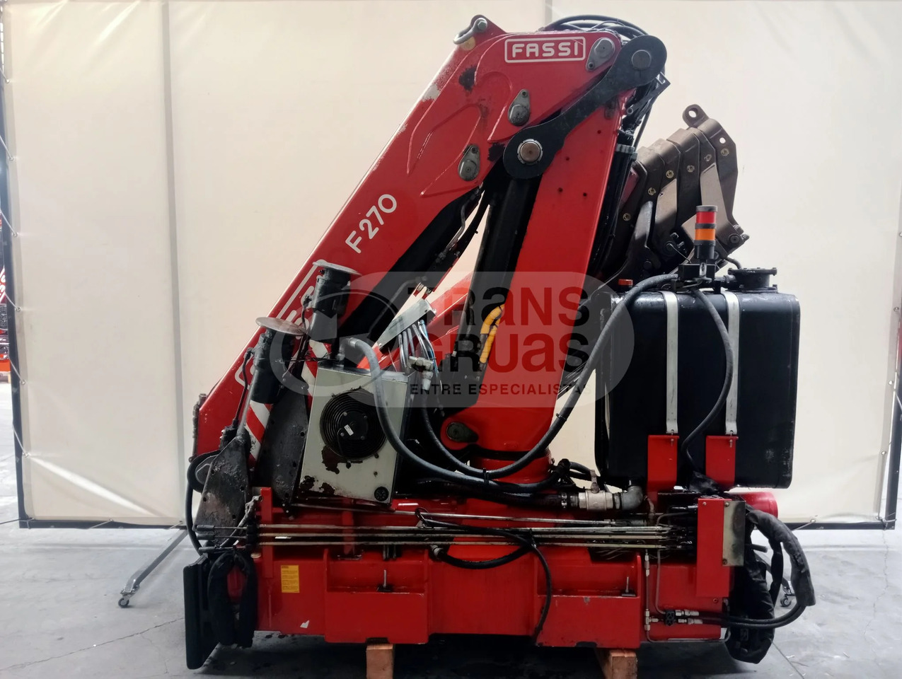 Grúa hidráulica Fassi F270A.26 - Grue auxiliaire: photos 1 Grúa hidráulica Fassi F270A.26 - Grue auxiliaire: photos 1