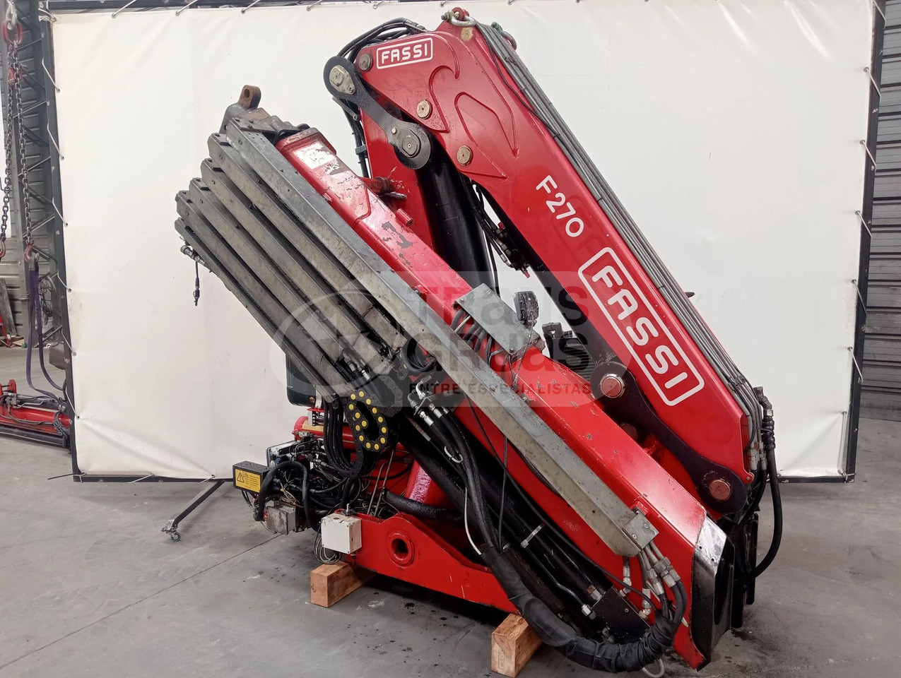 Grúa hidráulica Fassi F270A.26 - Grue auxiliaire: photos 3 Grúa hidráulica Fassi F270A.26 - Grue auxiliaire: photos 3