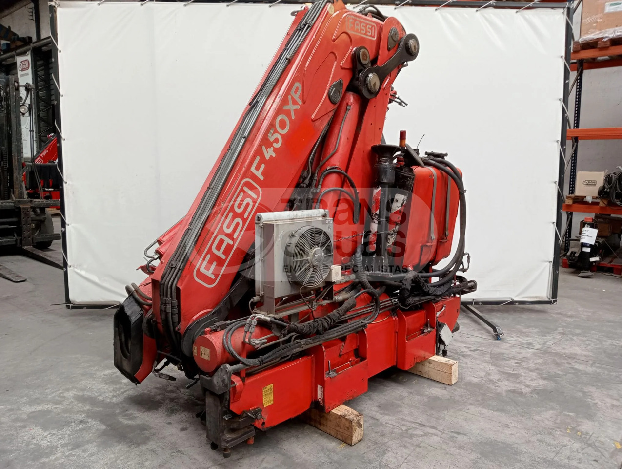 Grúa hidráulica Fassi F450AXP.27 - Grue auxiliaire: photos 4 Grúa hidráulica Fassi F450AXP.27 - Grue auxiliaire: photos 4