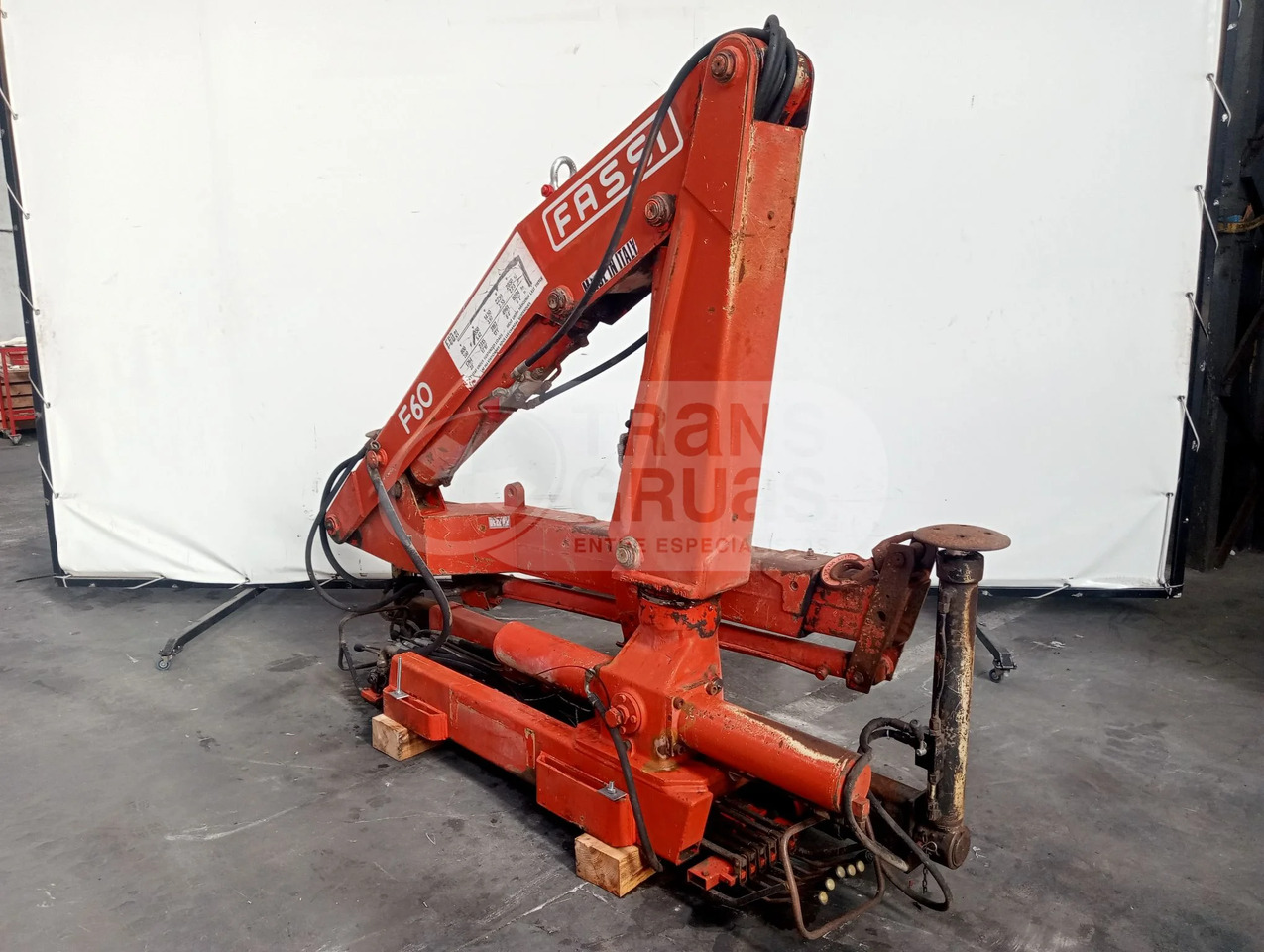 Grúa hidráulica Fassi F60.21 - Grue auxiliaire: photos 2 Grúa hidráulica Fassi F60.21 - Grue auxiliaire: photos 2