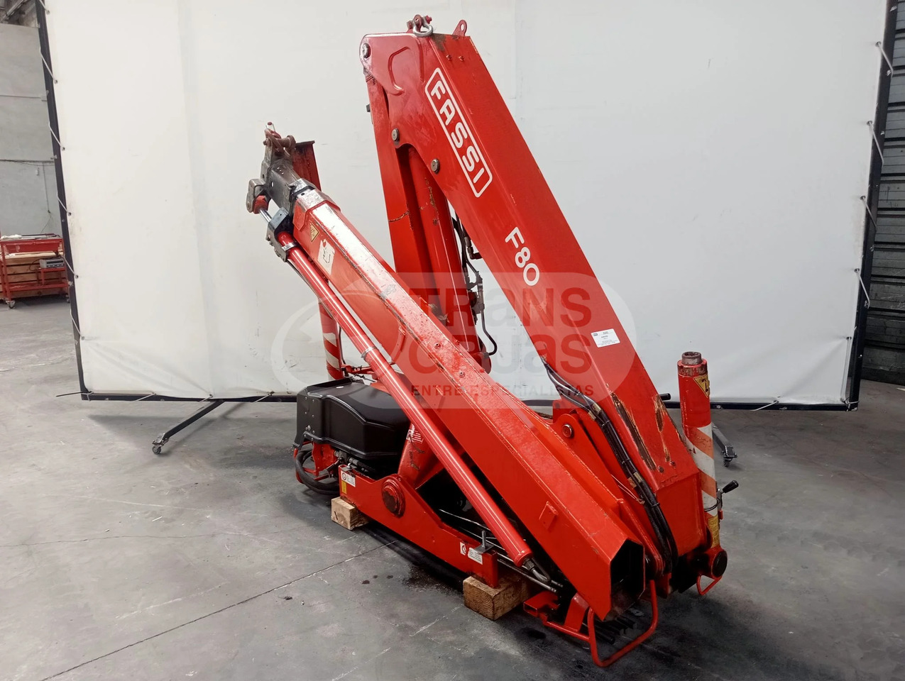 Grúa hidráulica Fassi F80A.22 - Grue auxiliaire: photos 3 Grúa hidráulica Fassi F80A.22 - Grue auxiliaire: photos 3