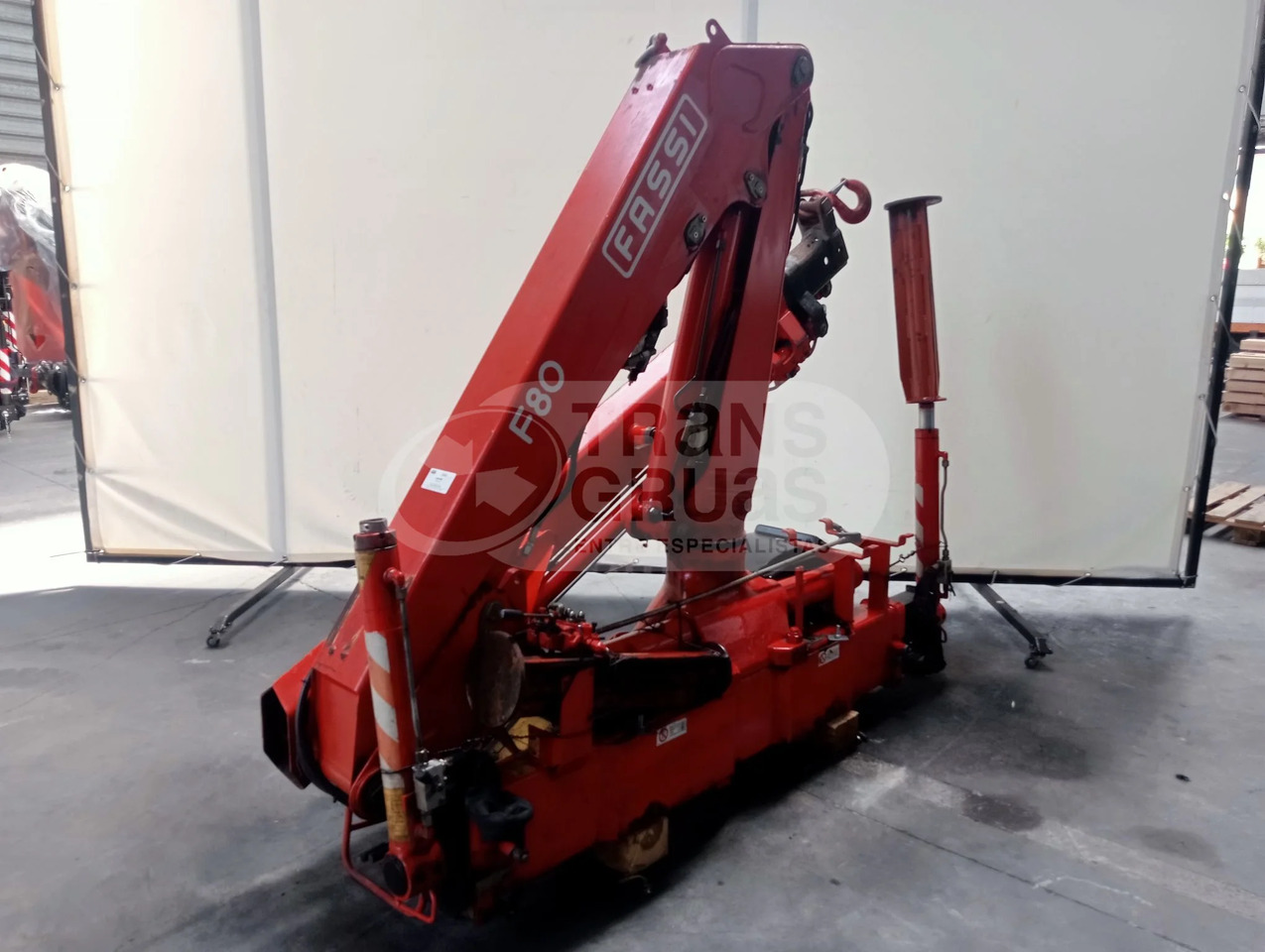 Grúa hidráulica Fassi F80A.22 - Grue auxiliaire: photos 4 Grúa hidráulica Fassi F80A.22 - Grue auxiliaire: photos 4