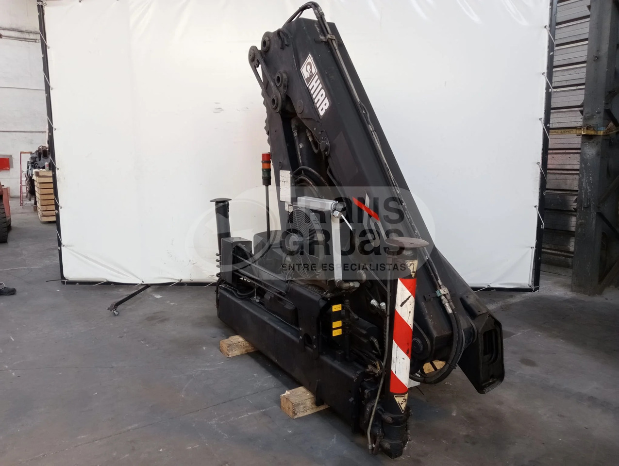 Grúa hidráulica Hiab 166 E-5 HIPRO - Grue auxiliaire: photos 4 Grúa hidráulica Hiab 166 E-5 HIPRO - Grue auxiliaire: photos 4