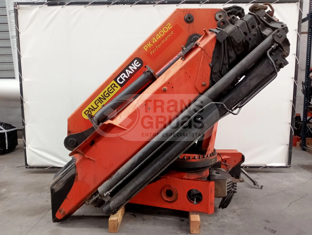Grúa hodráulica Palfinger PK 44002 - Grue auxiliaire: photos 1 Grúa hodráulica Palfinger PK 44002 - Grue auxiliaire: photos 1