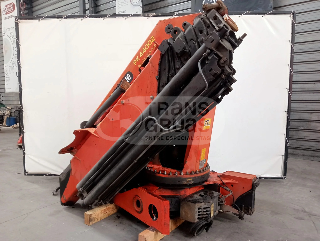 Grúa hodráulica Palfinger PK 44002 - Grue auxiliaire: photos 4 Grúa hodráulica Palfinger PK 44002 - Grue auxiliaire: photos 4