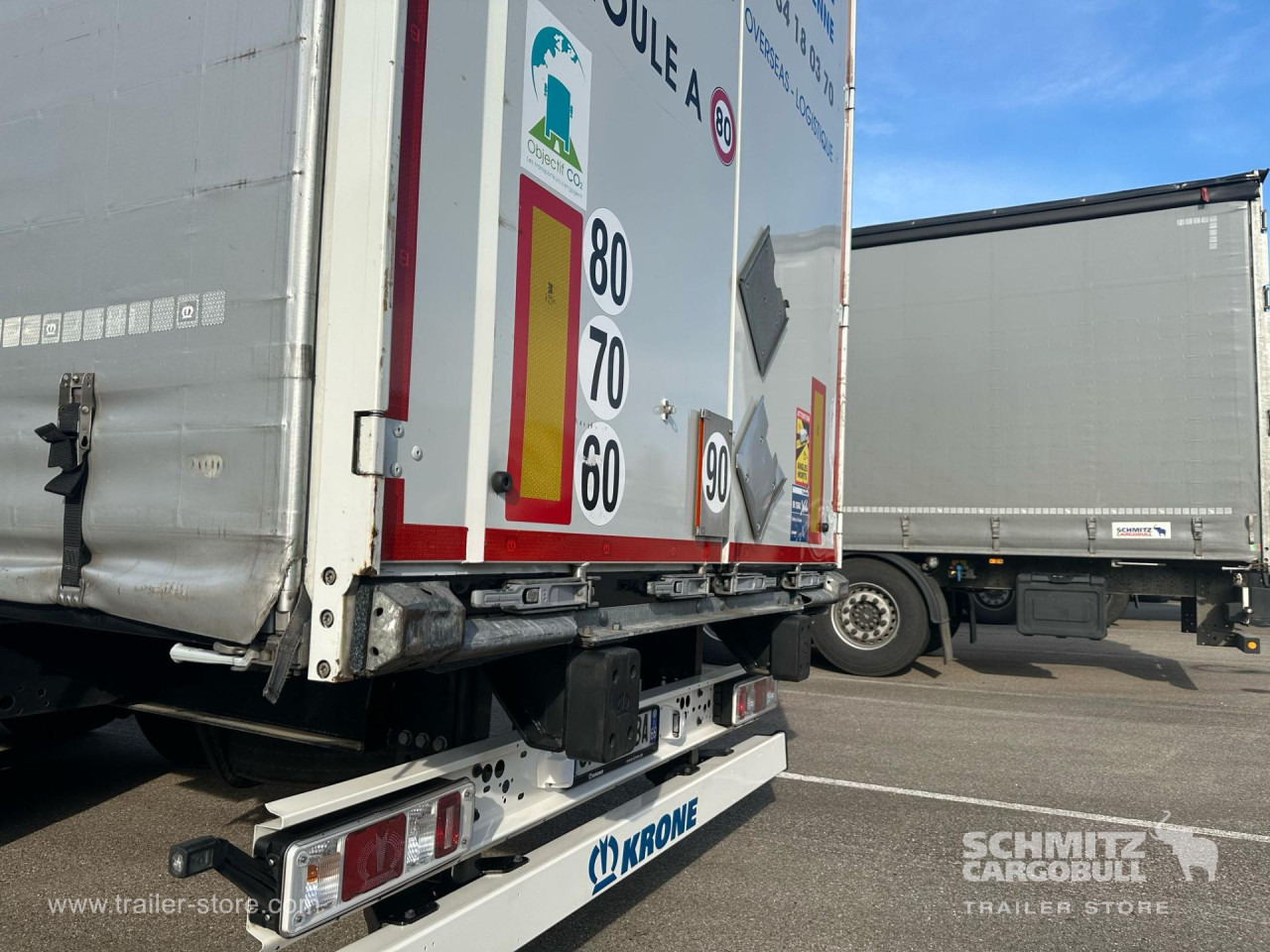 KRONE Curtainsider Standard - Semi-remorque rideaux coulissants: photos 3 KRONE Curtainsider Standard - Semi-remorque rideaux coulissants: photos 3