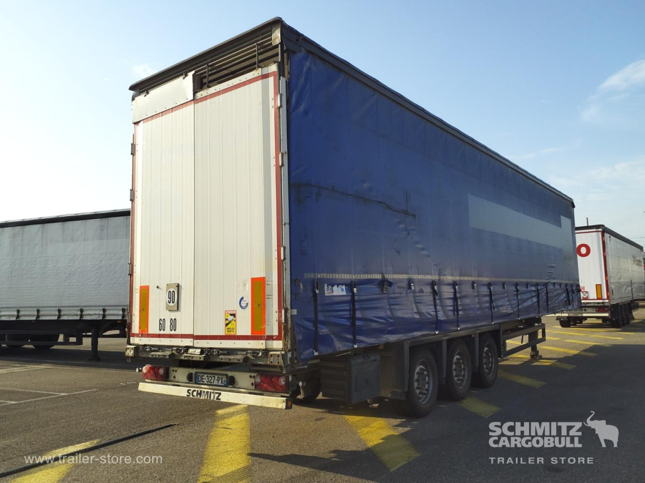 Semi-remorque rideaux coulissants SCHMITZ Curtainsider Mega: photos 7