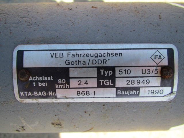 Gotha - Essieu et pièces pour Engins de chantier: photos 5 Gotha - Essieu et pièces pour Engins de chantier: photos 5