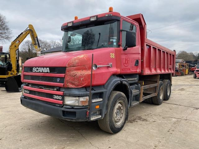Scania T 114 C 380 - Camion benne: photos 1 Scania T 114 C 380 - Camion benne: photos 1