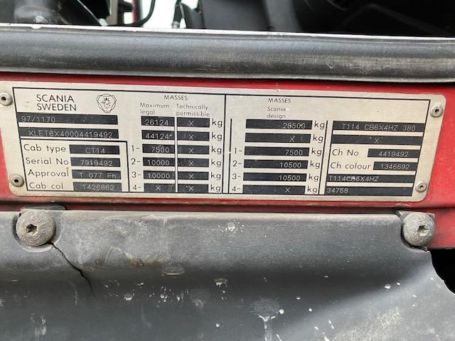 Scania T 114 C 380 - Camion benne: photos 5 Scania T 114 C 380 - Camion benne: photos 5