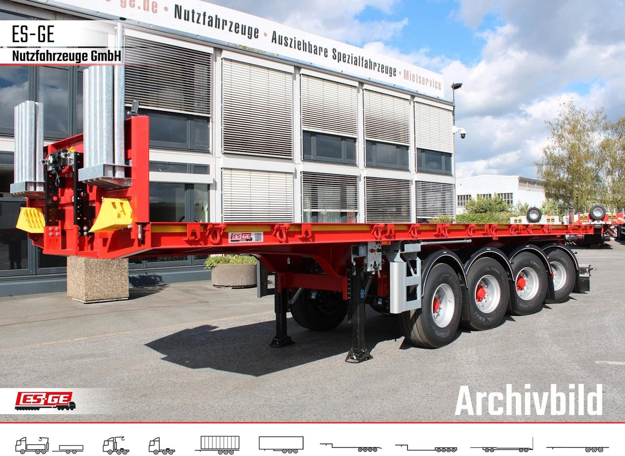 Semi-remorque plateau ES-GE 4-Achs-Ballastauflieger: photos 7