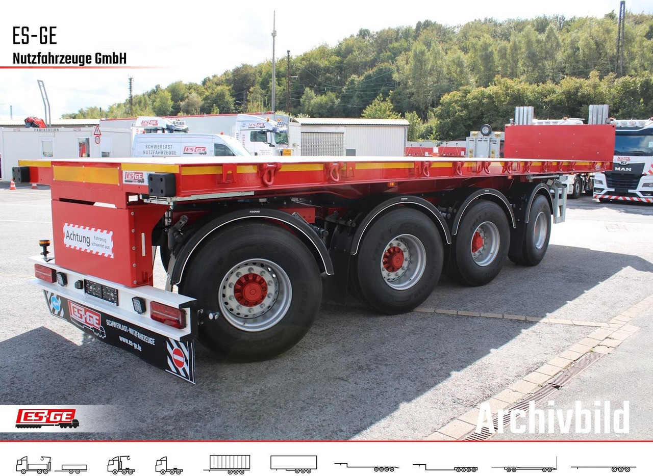 Semi-remorque plateau ES-GE 4-Achs-Ballastauflieger: photos 8