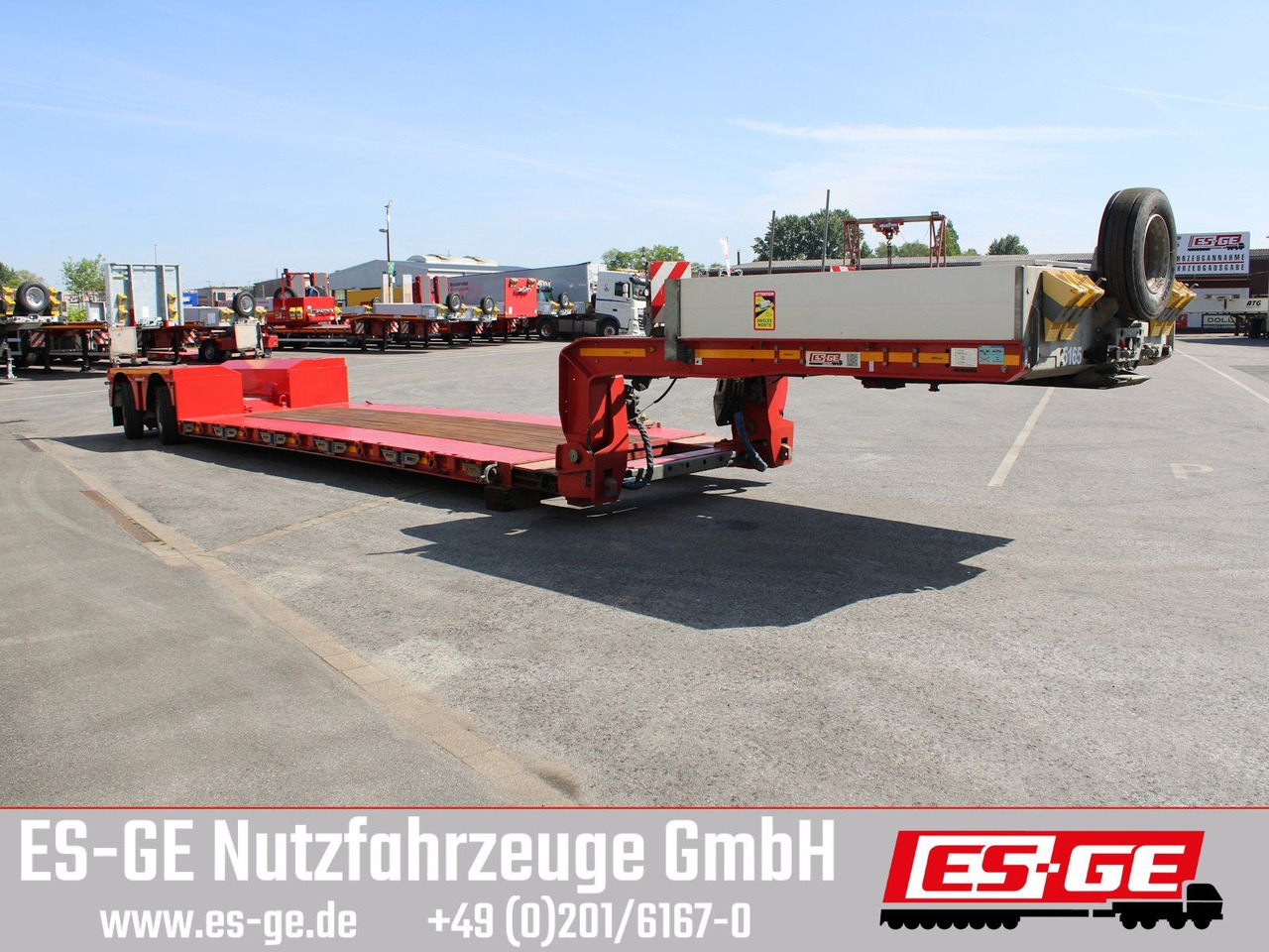 Faymonville MAX Trailer MAX510 Tiefbett 2x12 t PA - Semi-remorque surbaissé: photos 4 Faymonville MAX Trailer MAX510 Tiefbett 2x12 t PA - Semi-remorque surbaissé: photos 4
