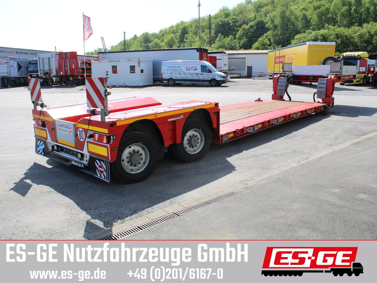 Faymonville MAX Trailer MAX510 Tiefbett 2x12 t PA - Semi-remorque surbaissé: photos 3 Faymonville MAX Trailer MAX510 Tiefbett 2x12 t PA - Semi-remorque surbaissé: photos 3