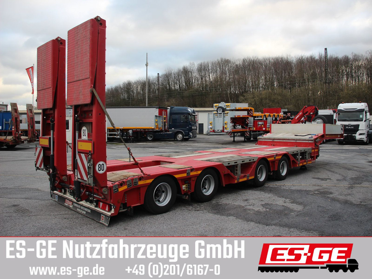 Faymonville Multimax Satteltieflader (2+2) - nachlaufgelenkt - Semi-remorque surbaissé: photos 5 Faymonville Multimax Satteltieflader (2+2) - nachlaufgelenkt - Semi-remorque surbaissé: photos 5
