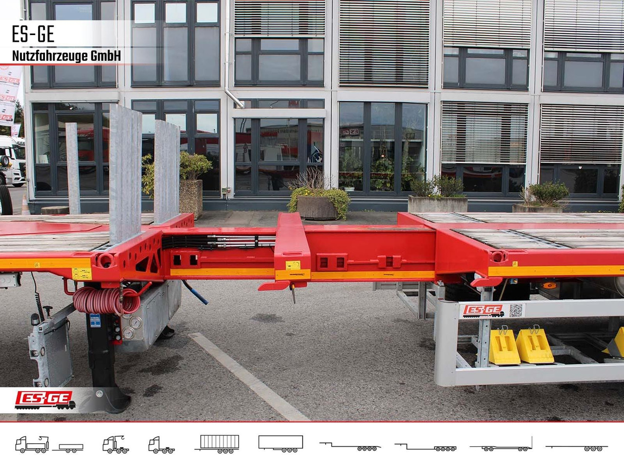 Faymonville Telemax Megatrailer - doppelt teleskopierbar - Semi-remorque plateau: photos 3 Faymonville Telemax Megatrailer - doppelt teleskopierbar - Semi-remorque plateau: photos 3