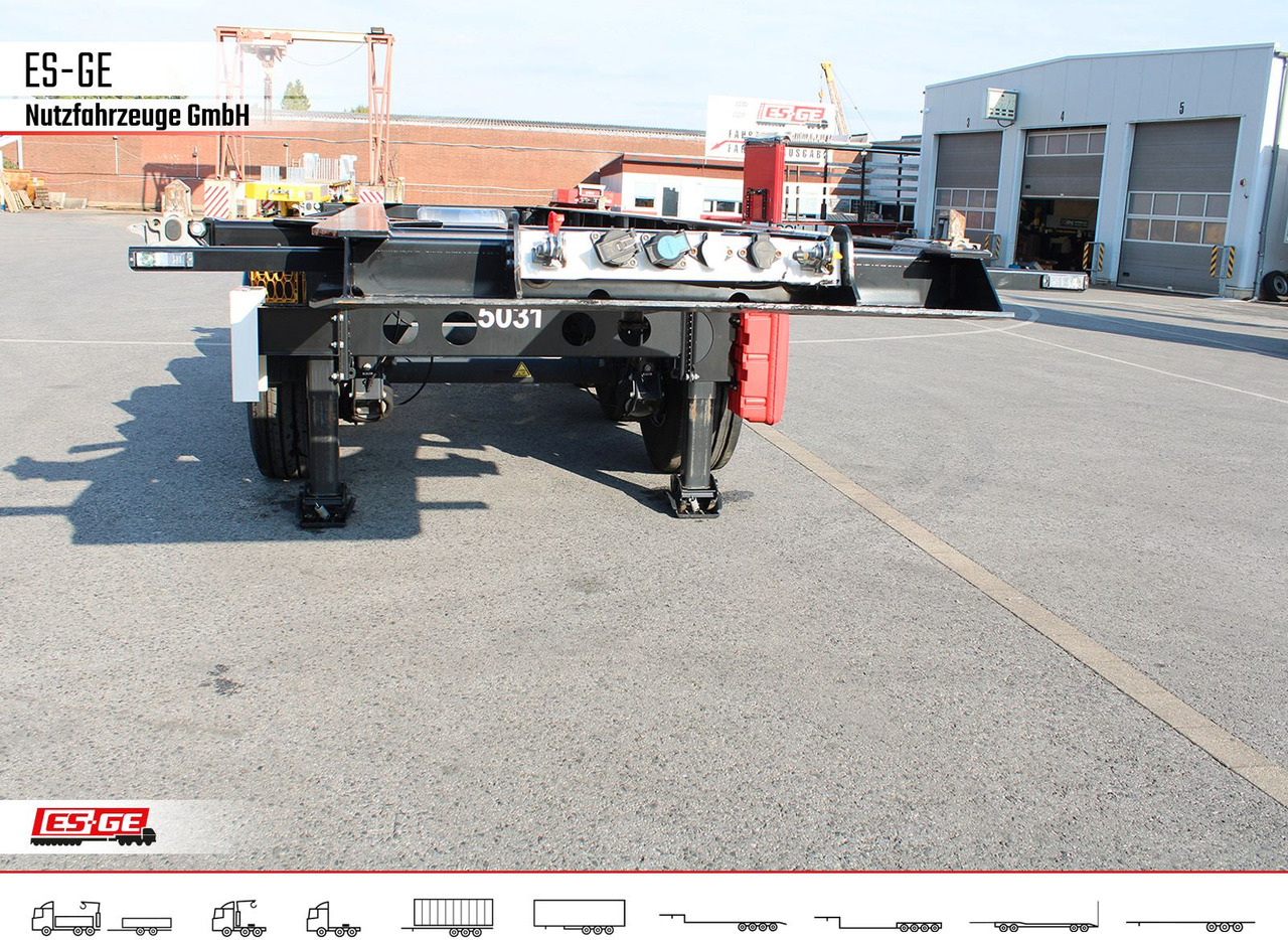 Semi-remorque porte-conteneur/ Caisse mobile Krone Box Liner 3-Achs-Containerchassis 20': photos 7