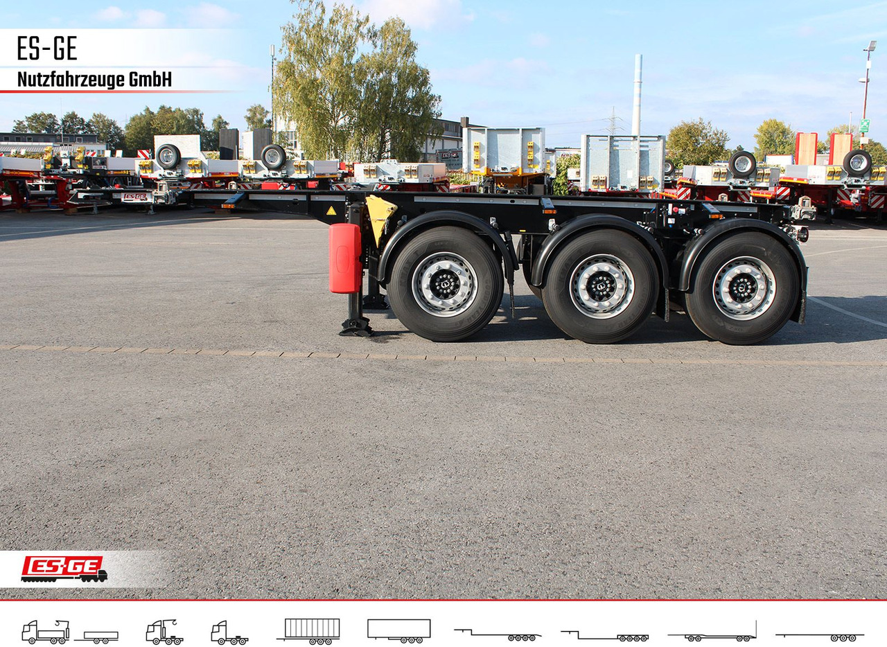 Krone Box Liner 3-Achs-Containerchassis 20' - Semi-remorque porte-conteneur/ Caisse mobile: photos 3 Krone Box Liner 3-Achs-Containerchassis 20' - Semi-remorque porte-conteneur/ Caisse mobile: photos 3