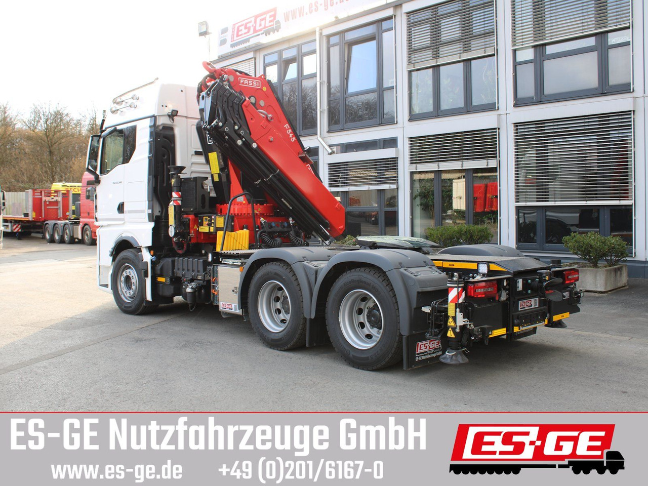 MAN TGX 33.540 6x4 BL SA mit Fassi F545RA.2.26 - Tracteur routier: photos 2 MAN TGX 33.540 6x4 BL SA mit Fassi F545RA.2.26 - Tracteur routier: photos 2