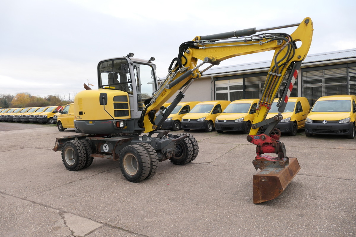 WACKER 6503-2 E05-07 Miniradbagger - Mini pelle: photos 2 WACKER 6503-2 E05-07 Miniradbagger - Mini pelle: photos 2
