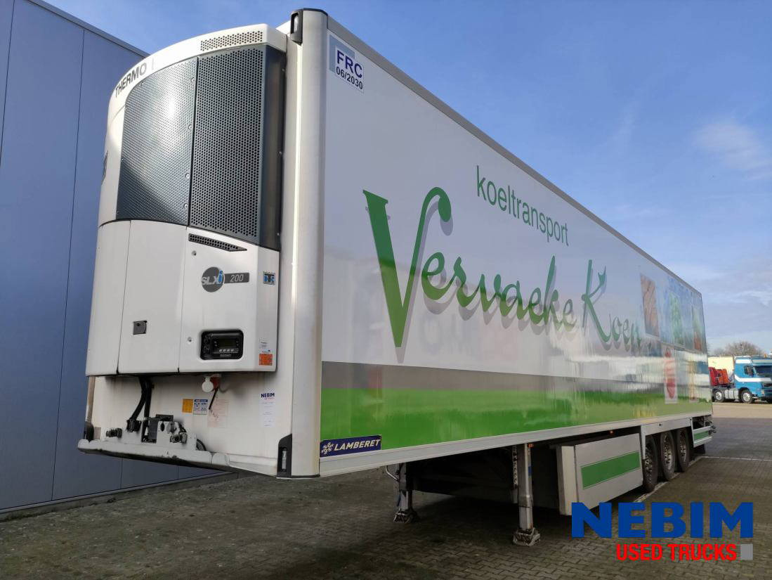 LAMBERET Lvfs3 - Thermo King SLXi 200 - Semi-remorque frigorifique: photos 1 LAMBERET Lvfs3 - Thermo King SLXi 200 - Semi-remorque frigorifique: photos 1
