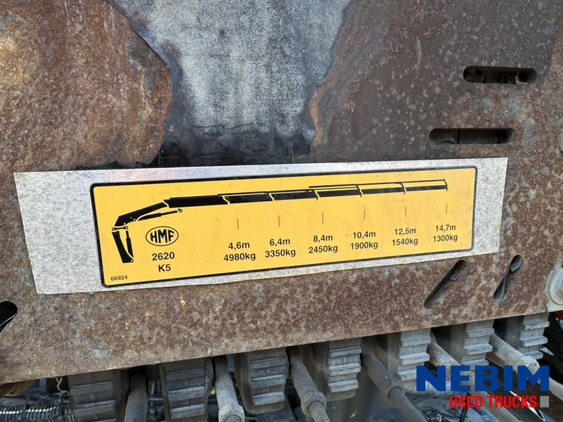 MAN TGS 420 8x4 TRIPLE - HMF 2620 K5 - 22,7t/m CRANE / KRAN - Camion ampliroll, Camion grue: photos 3 MAN TGS 420 8x4 TRIPLE - HMF 2620 K5 - 22,7t/m CRANE / KRAN - Camion ampliroll, Camion grue: photos 3