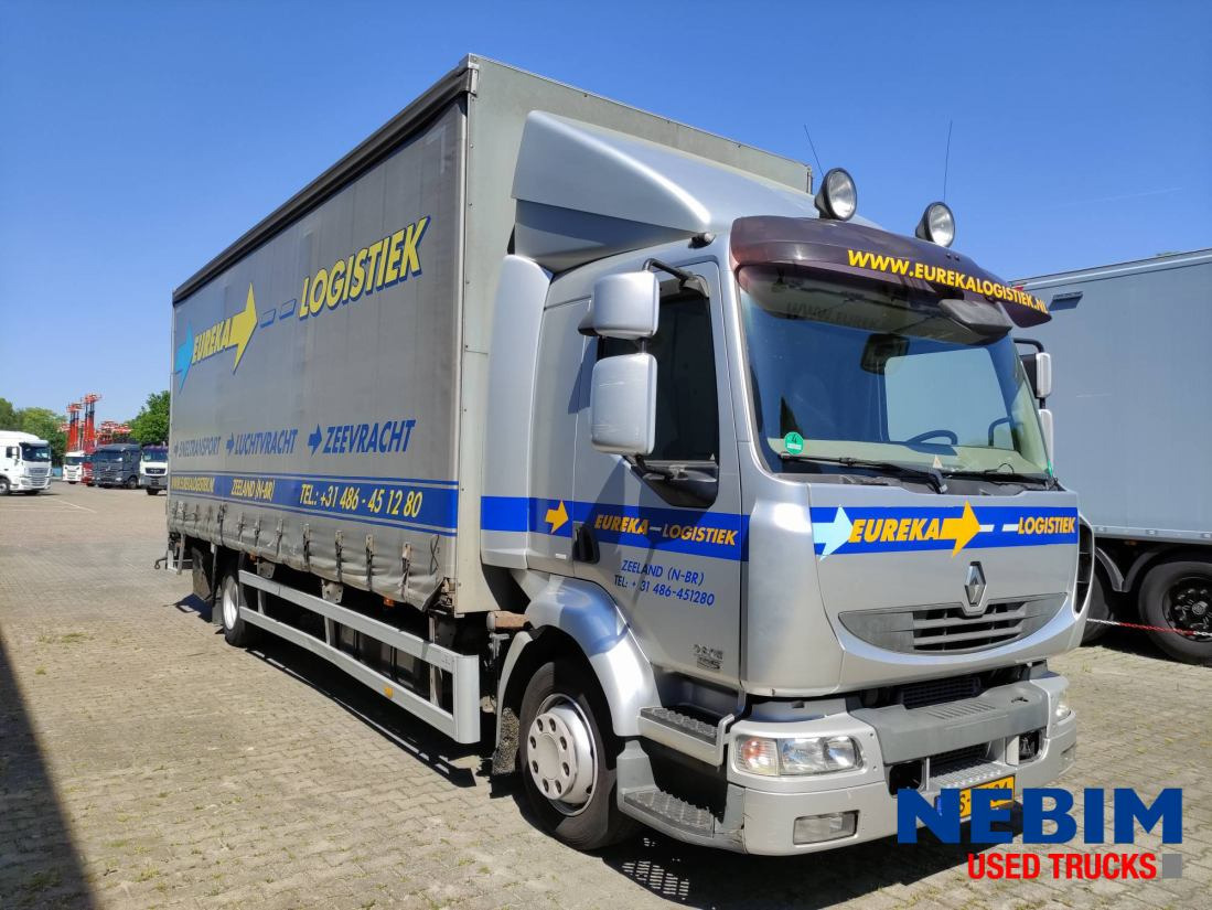 Camion à rideaux coulissants Renault Midlum 280 Euro 5 - DH1500 Kg Lift: photos 9
