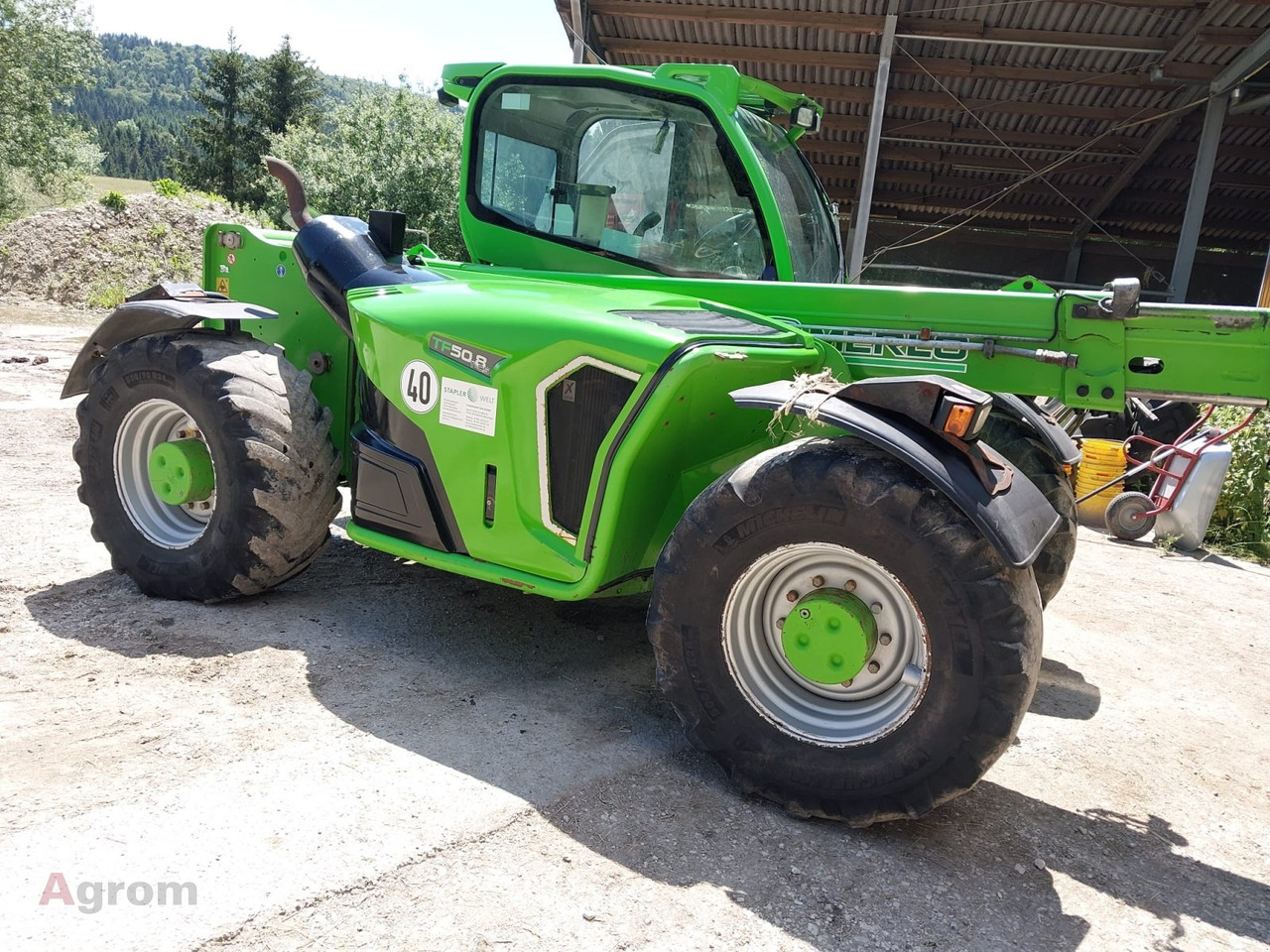 Merlo TF 50.8 TCS-156 - Chariot télescopique: photos 3 Merlo TF 50.8 TCS-156 - Chariot télescopique: photos 3