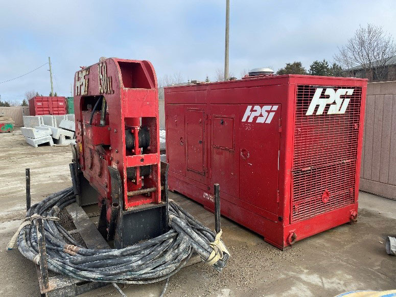 HPSI 150 XL - Mât de battage: photos 1 HPSI 150 XL - Mât de battage: photos 1