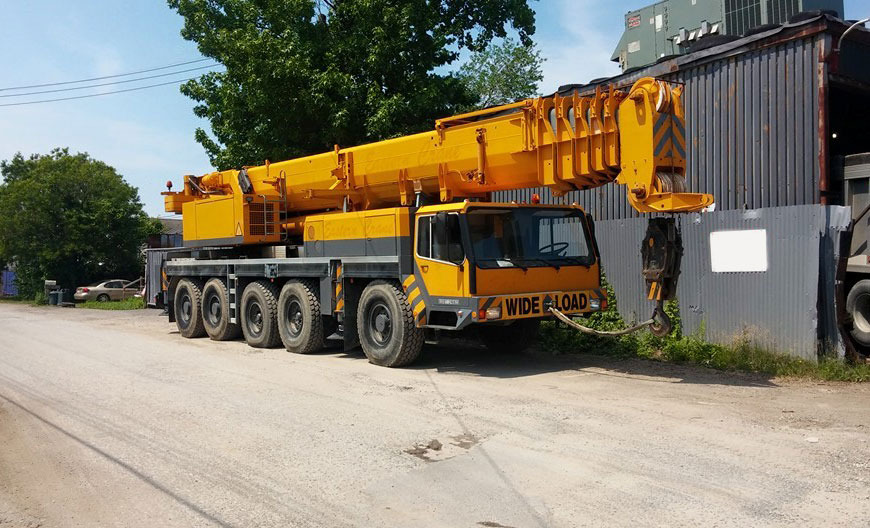Liebherr LTM 1120-1 - Grue mobile: photos 1 Liebherr LTM 1120-1 - Grue mobile: photos 1