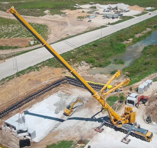 Liebherr LTM 1500-8.1 - Grue mobile: photos 1 Liebherr LTM 1500-8.1 - Grue mobile: photos 1