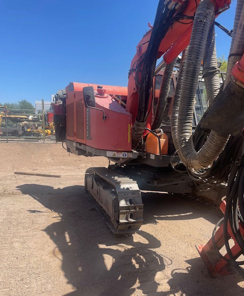 Sandvik DX800 - Foreuse: photos 4 Sandvik DX800 - Foreuse: photos 4