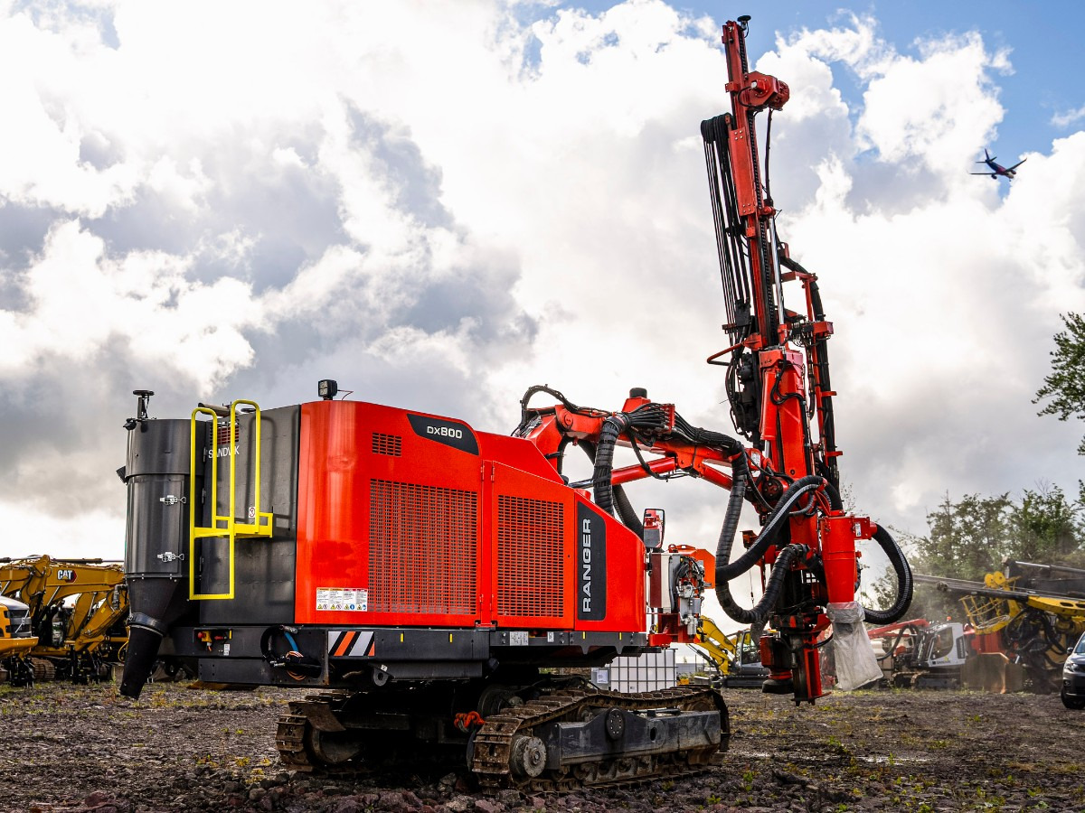 Sandvik DX800 - Foreuse: photos 5 Sandvik DX800 - Foreuse: photos 5