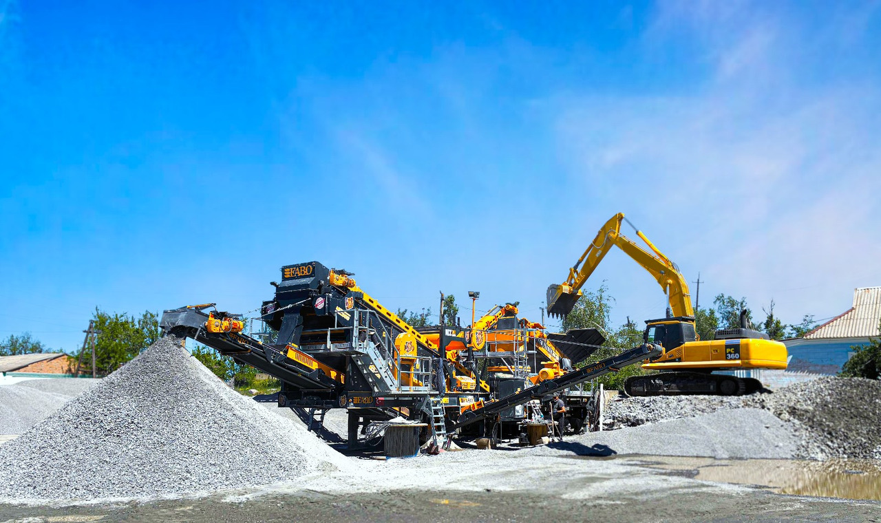FABO Mining machinery - crushing plant - Machine d'exploitation minière: photos 1 FABO Mining machinery - crushing plant - Machine d'exploitation minière: photos 1