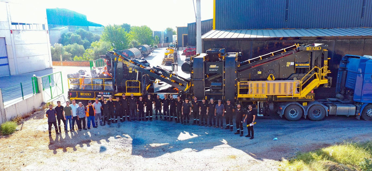 FABO Mining machinery - crushing plant - Machine d'exploitation minière: photos 3 FABO Mining machinery - crushing plant - Machine d'exploitation minière: photos 3