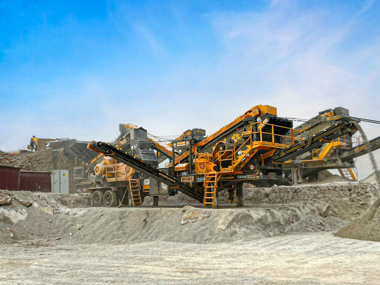 FABO Mining machinery - crushing plant - Machine d'exploitation minière: photos 1 FABO Mining machinery - crushing plant - Machine d'exploitation minière: photos 1