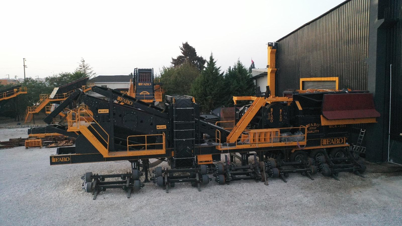 FABO Mining machinery - crushing plant - Machine d'exploitation minière: photos 2 FABO Mining machinery - crushing plant - Machine d'exploitation minière: photos 2
