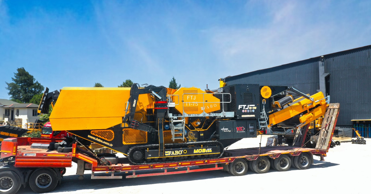 Concasseur mobile neuf FABO Mobile crusher: photos 1